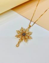 Zircon Pendant-222 (Black)